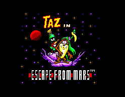 Taz in Escape from Mars screenshot 3 for Sega Master System